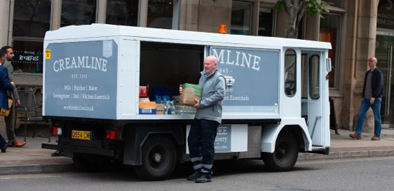 Milkman delivery