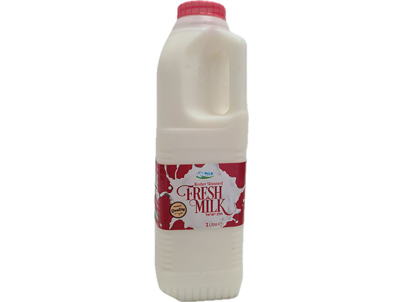 Kosher Skimmed Milk - Poly Bottle (1 Litre)