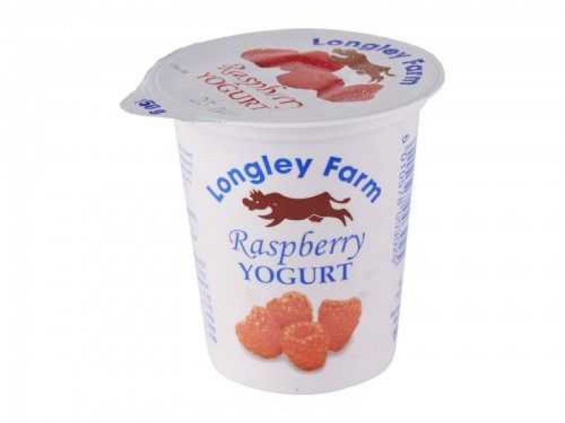 Longley Farm Raspberry Yogurt (150g)