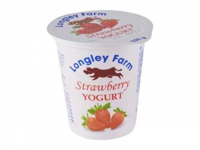 Longley Farm Strawberry Yogurt (150g)