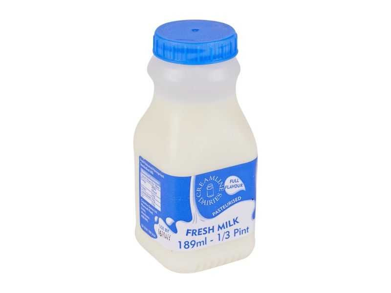 Whole Milk - Reseal Poly Bottle (189ml)
