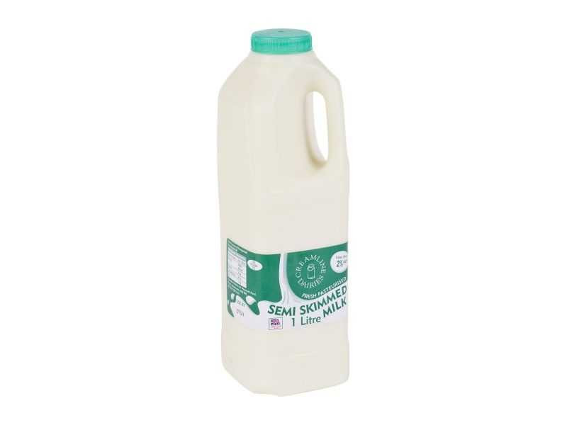Semi-Skimmed Milk - Poly Bottle (1 Litre)