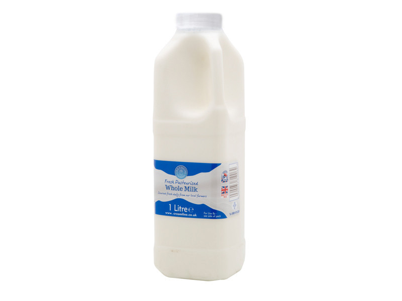aprender telar sonrojo 1 Litre Wholemilk Poly Bottle | Fresh Milk | Home Milk Delivery Cheshire |  Creamline
