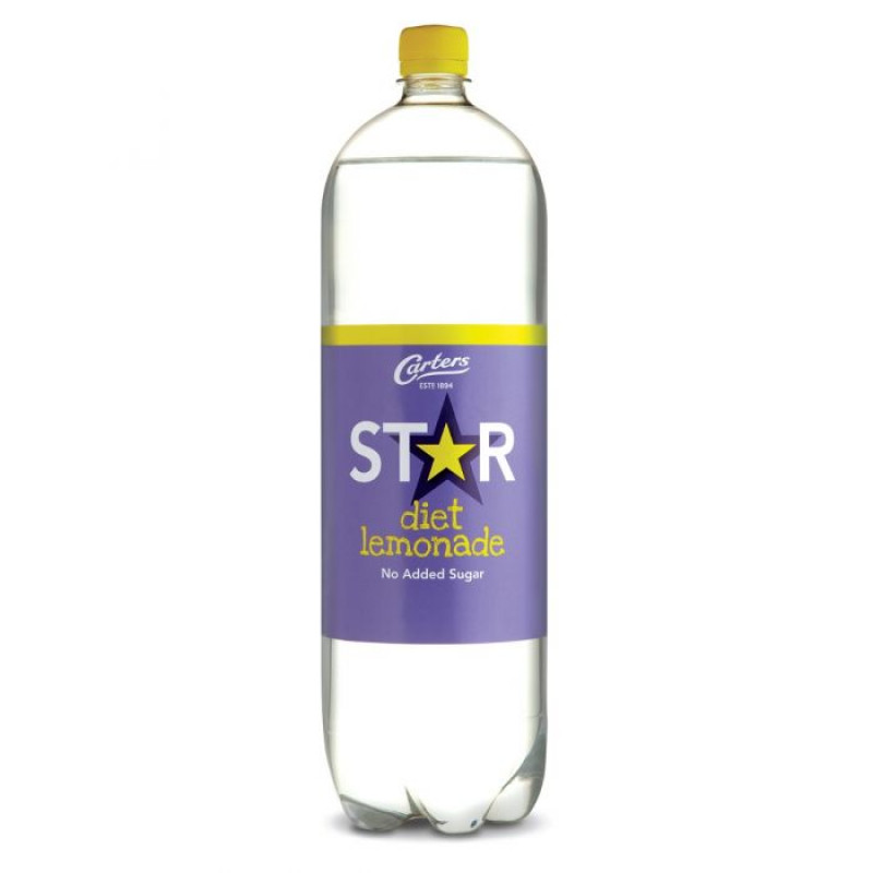 Carters Star Diet Lemonade (2 litre)