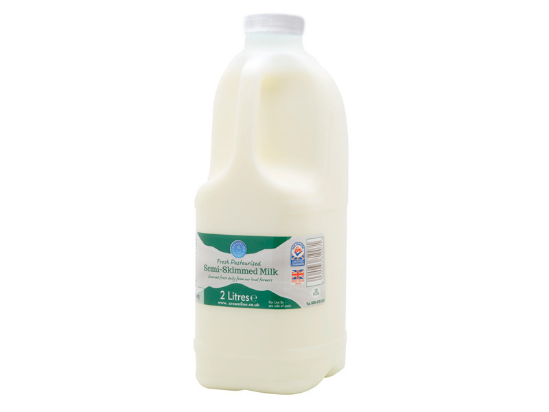 Semi-Skimmed Milk - Poly Bottle (2 Litre)