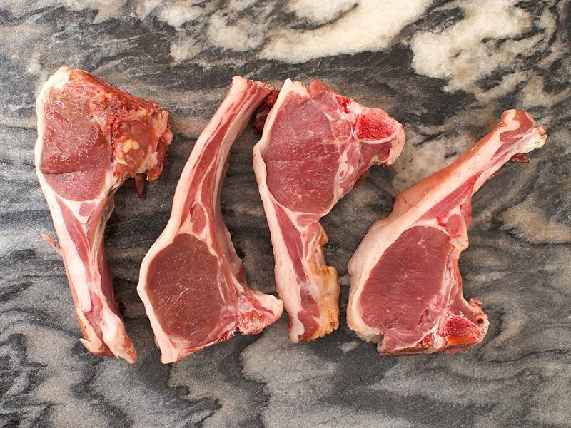 4 Lamb Cutlets (500g min)