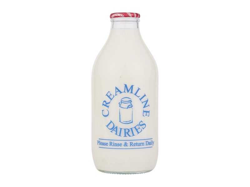 Homogenised Milk - Glass Bottle (568ml/Pint)