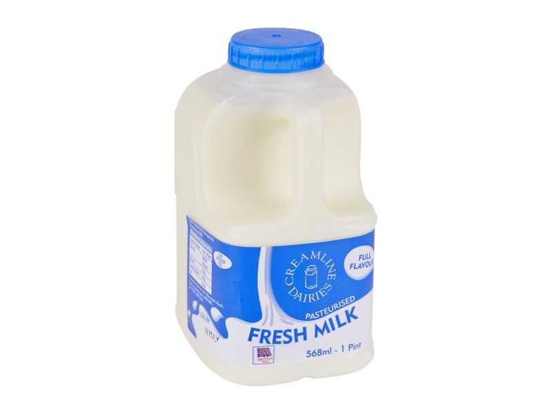 Whole Milk - Poly Bottle (568ml/ 1 Pint)