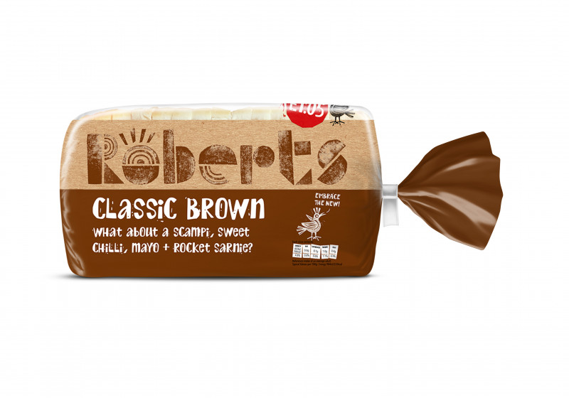 Brown Medium Sliced Bread (800g)