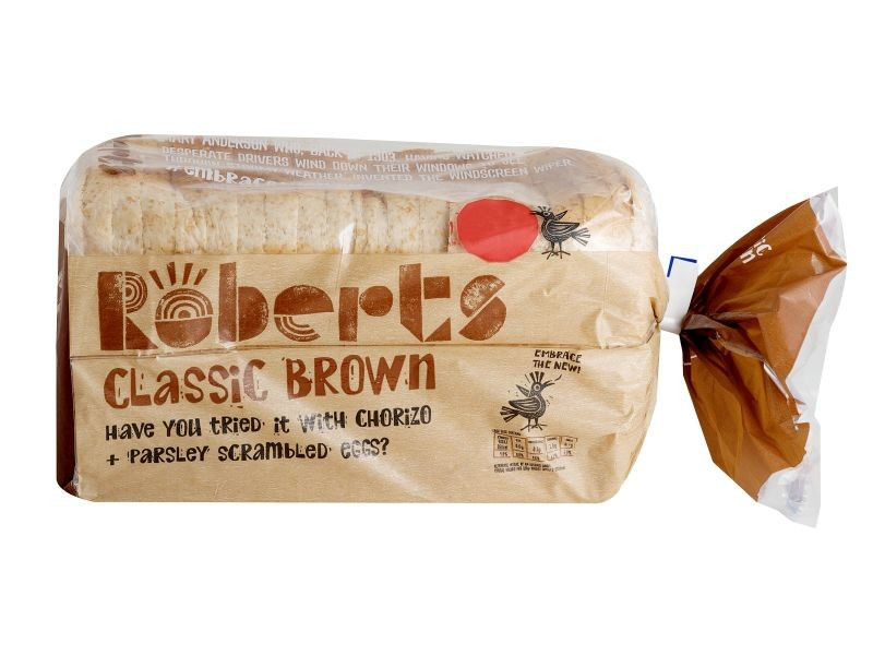 Brown Medium Sliced Bread (800g)