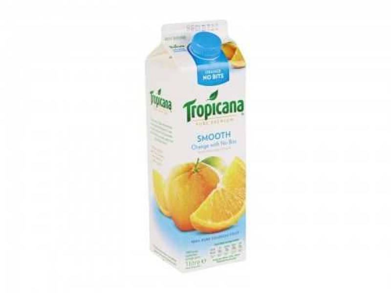 Tropicana Smooth Orange Juice (Carton / 850ml)