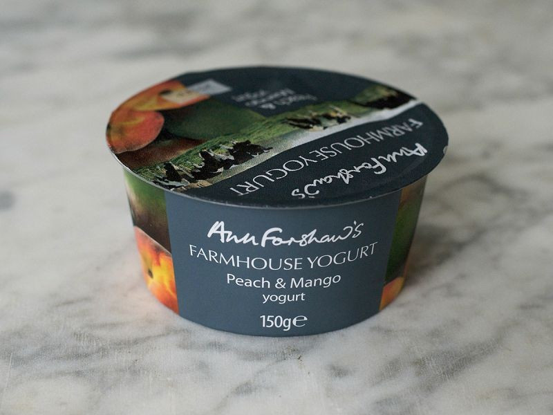 Ann Forshaw's Farmhouse Yogurt Peach & Mango (150g)