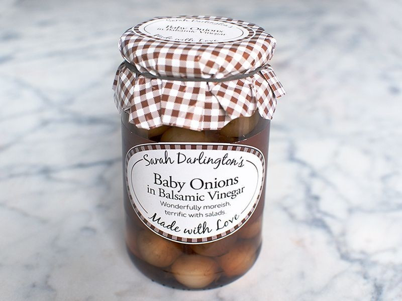 Sarah Darlington's Baby Onions In Balsamic Vinegar (450g)
