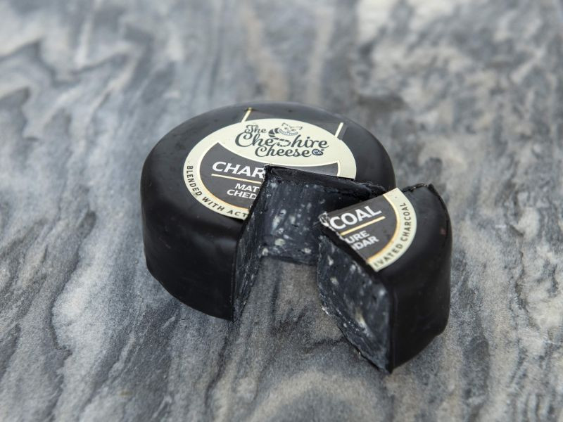 Charcoal Cheddar Truckle (200g)