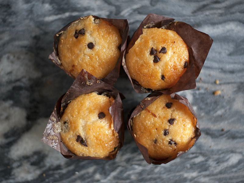 Choc Chip Muffin (x 4)