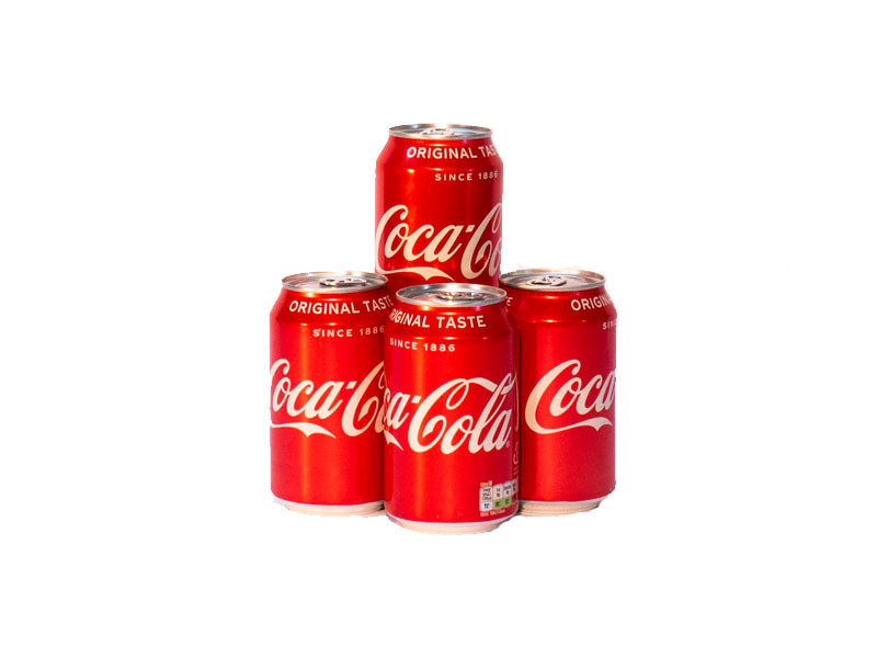 Coca Cola Cans (4 x 330ml)