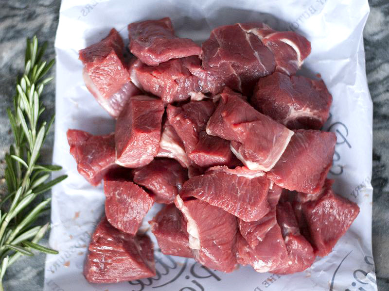 Diced English Lamb (500g)