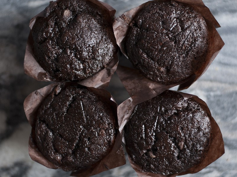 Double Choc Muffin (x 4)