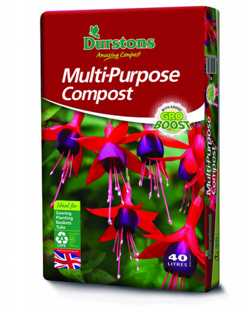Durstons Multi Purpose Compost (40 litre bag x 3)