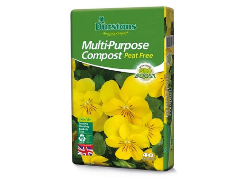 Durstons Multi-Purpose Peat Free Compost 40L x 3