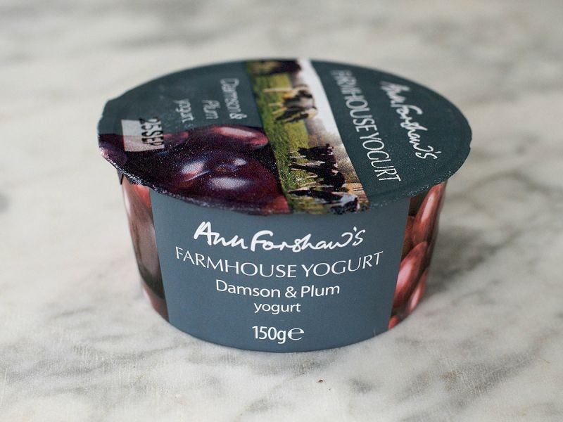 Ann Forshaw's Farmhouse Yogurt Damson & Plum (150g)