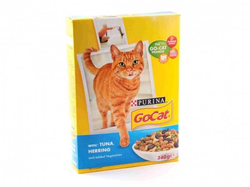 Go Cat with Tuna, Herring and added vegetables (340g)