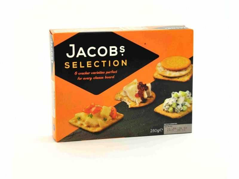 Jacob's Biscuits Selection for Cheese (250g)