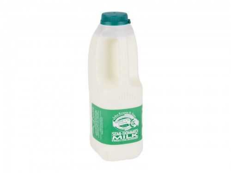 Kosher Semi-Skimmed Milk - Poly Bottle (1 Litre)