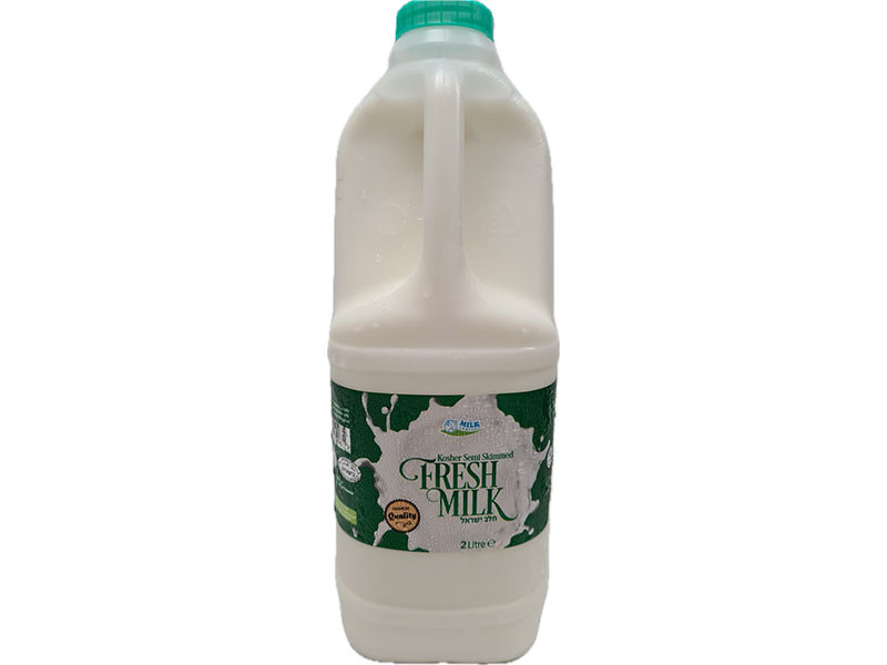 Kosher Semi-Skimmed Milk - Poly Bottle (2 Litre)