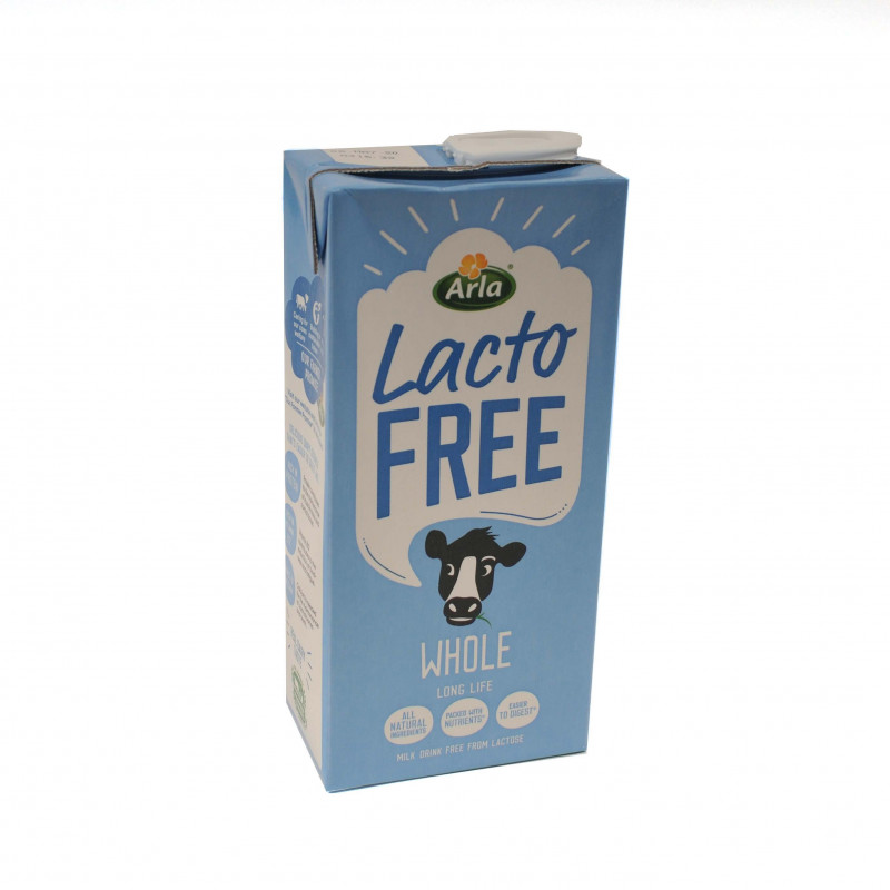 Lactofree UHT Whole Milk (1 Litre)