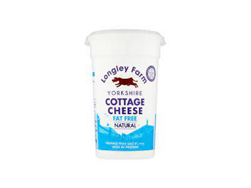 Longley Farm Fat Free Cottage Cheese (250g)