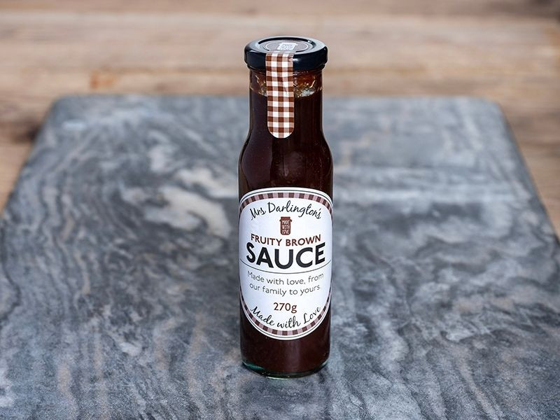 Mrs Darlington's Fruity Brown Sauce (270g)