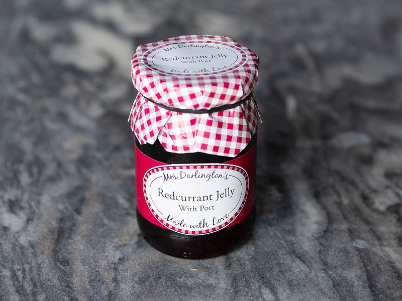 Mrs Darlington's Redcurrant Jelly with Port