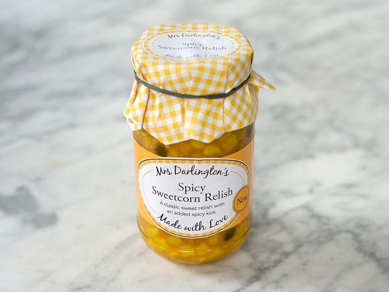 Mrs Darlington's Spicy Sweetcorn Relish (300g)