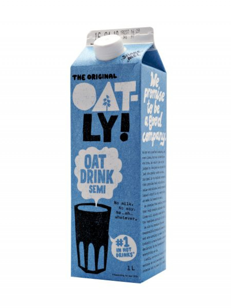 Oatly Original Oat Milk Semi (1Litre)