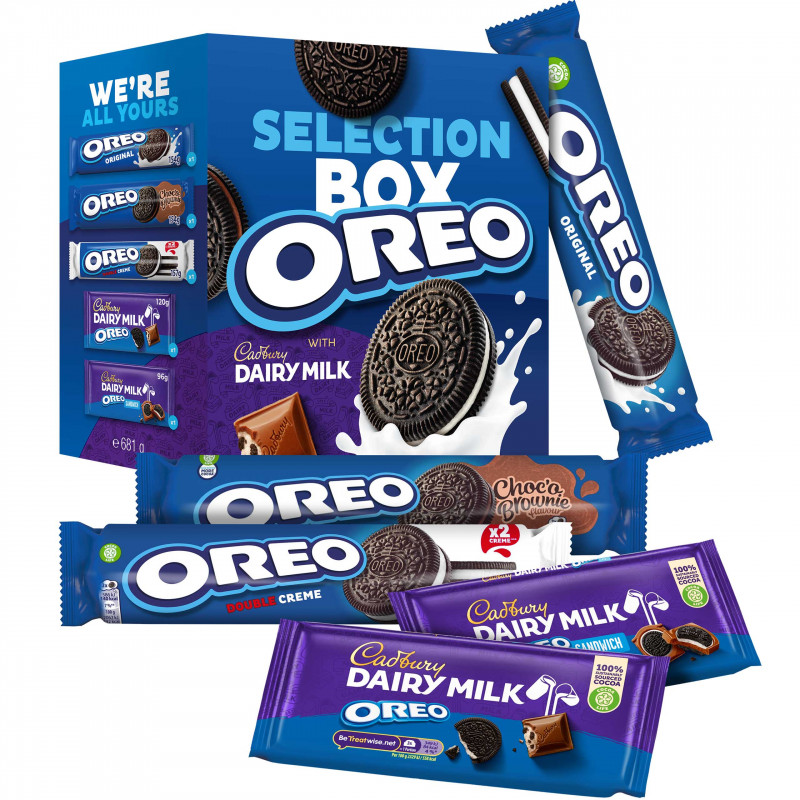 Oreo and Cadbury Selection Box (681g)
