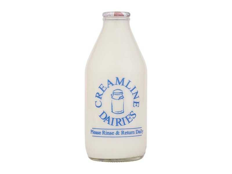 Organic Semi-Skimmed Milk - Glass Bottle (568ml/ 1 Pint)