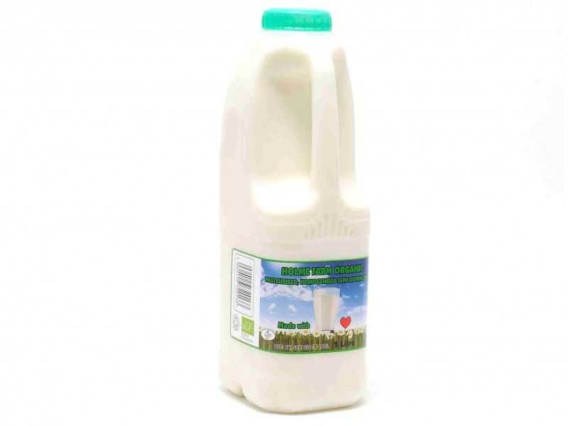Organic Semi-Skimmed Milk - Poly Bottle (1 Litre)