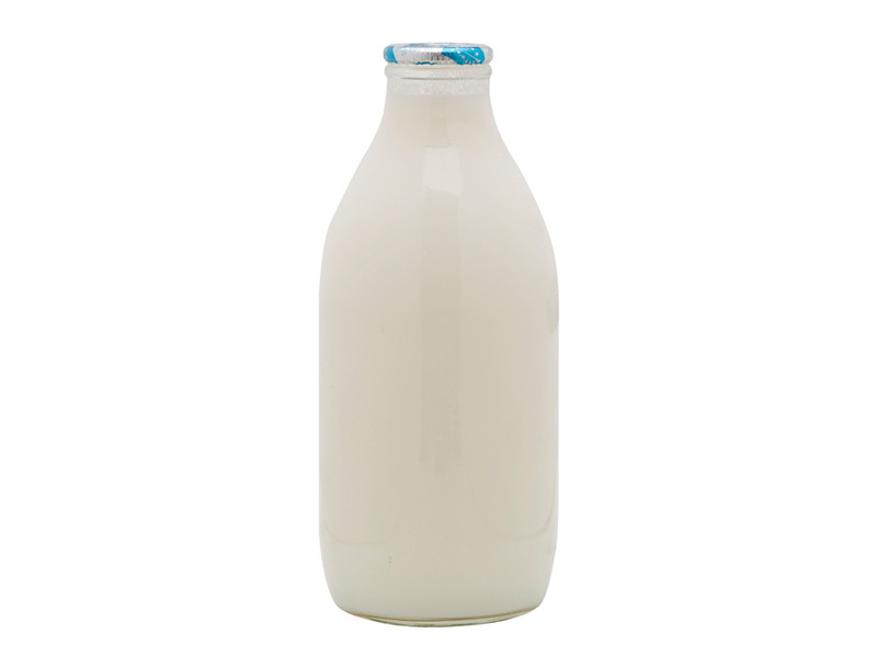 Organic Skimmed Milk - Glass Bottle (568ml/ 1 Pint)