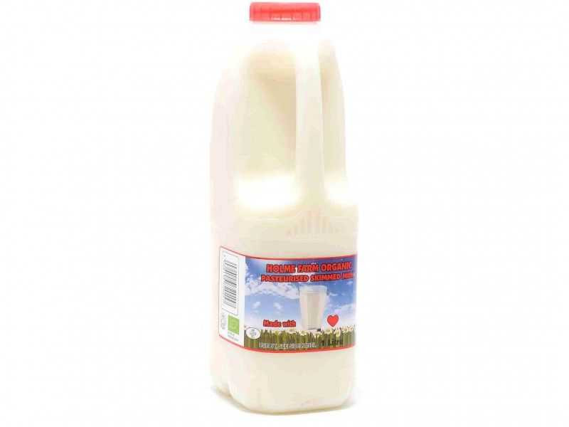 Organic Skimmed Milk - Poly Bottle (1 Litre)