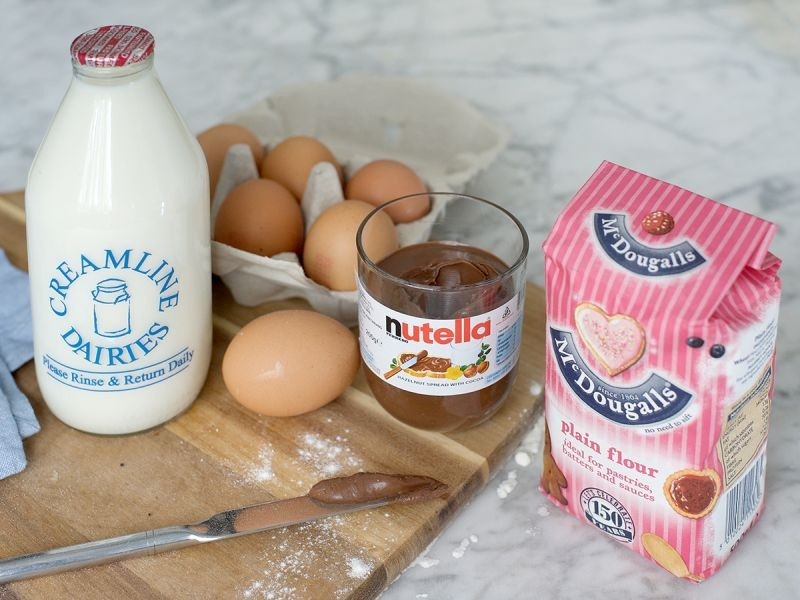 Pancake Pack with 200g Nutella