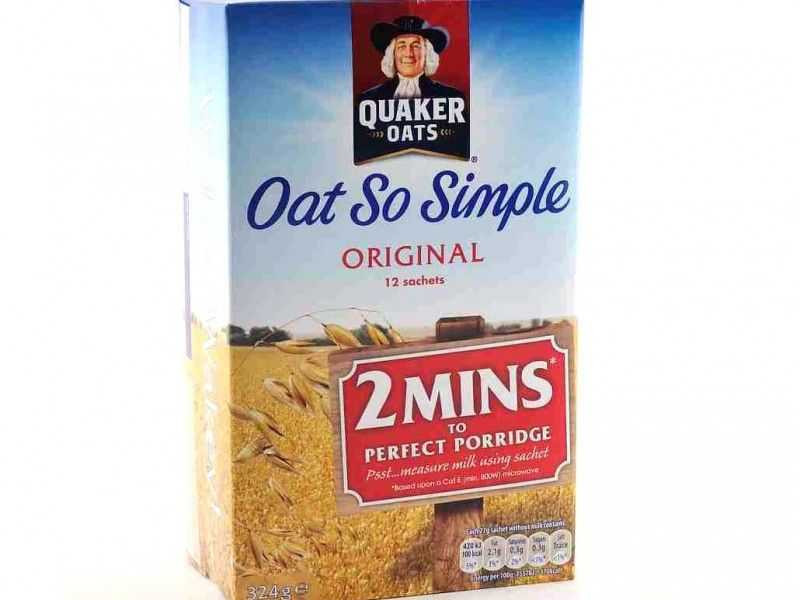 Quaker Oat So Simple Original (12 x 27g sachets)