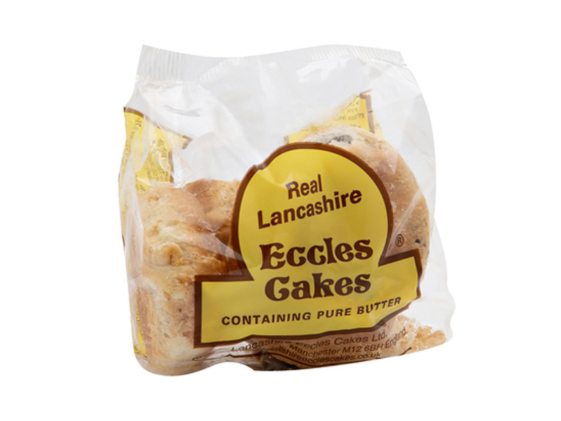 Real Lancashire Eccles Cakes x 4