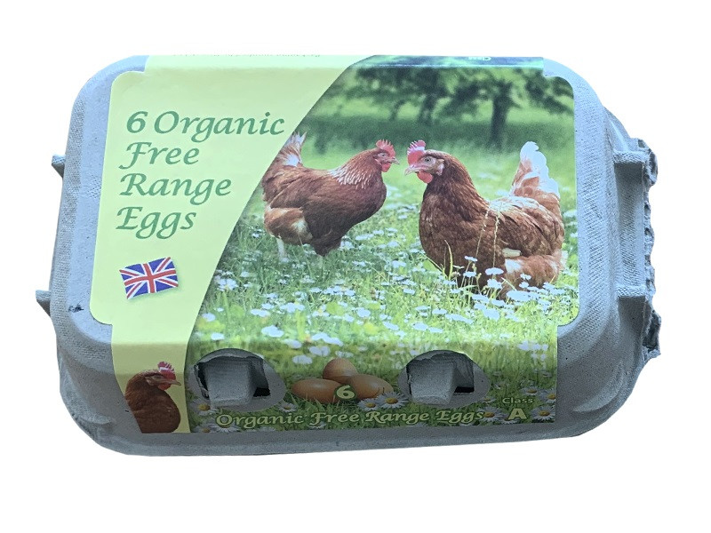 Robinsons Organic Free Range Eggs (Pack of 6)