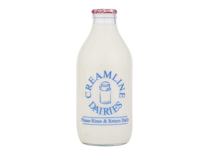 Semi-Skimmed  - Glass Bottle (568ml/ 1 Pint)