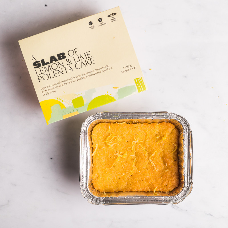 SLAB Lemon and Lime Polenta Cake 185g