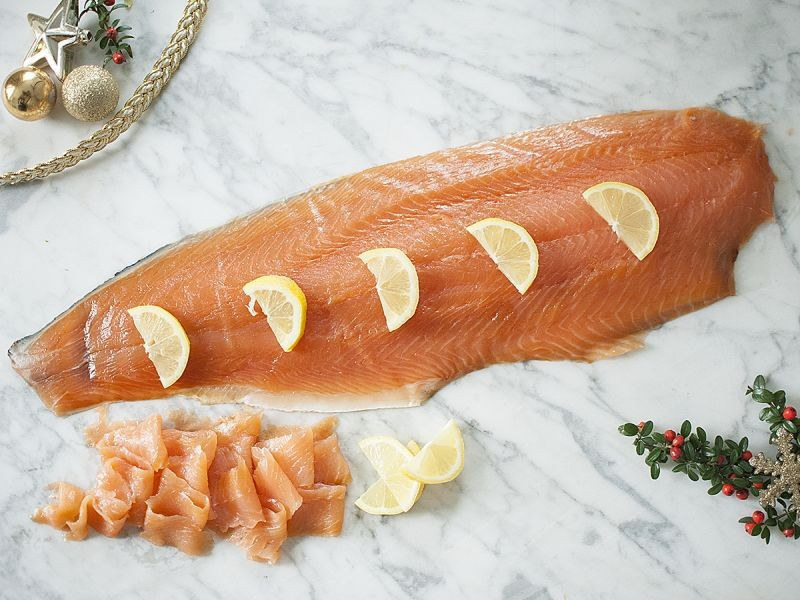 Smoked Salmon Side (1kg)