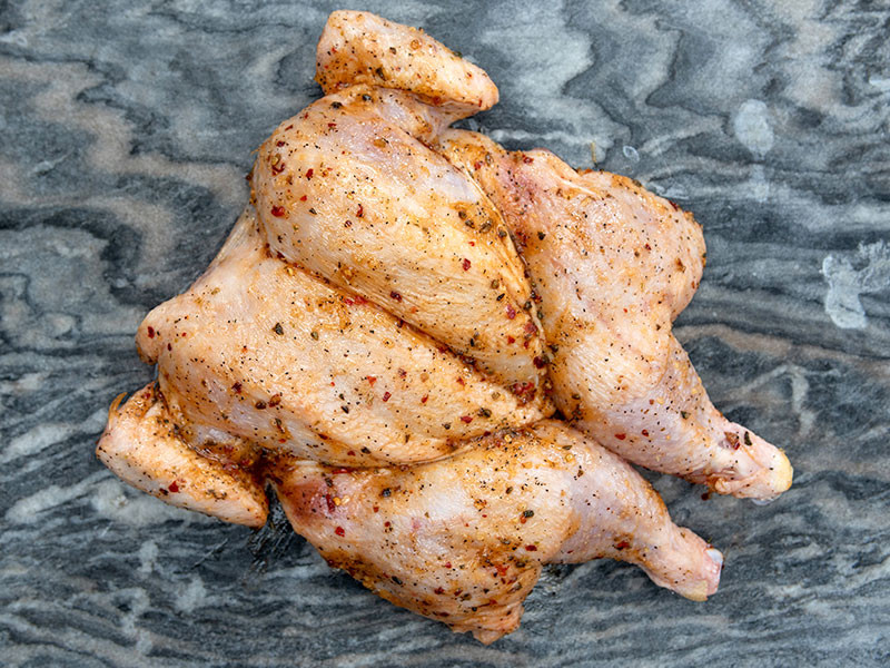 Spatchcock Chicken (Large) Salt & Pepper Seasoning 1.8kg