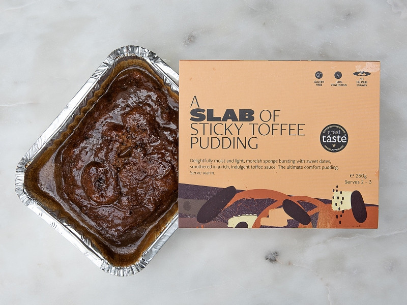 Slab of Sticky Toffee Pudding 230g