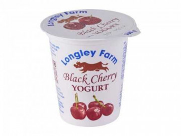 Longley Farm Black Cherry Yogurt (150g)